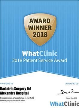 Patient Services Award 2018