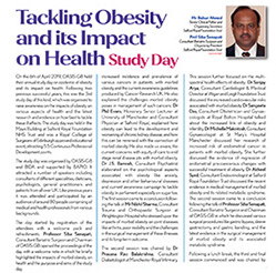 Tackling Obesity and its Impact on Health Study Day